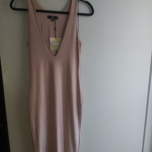 Slinky Scoop Neck Dress